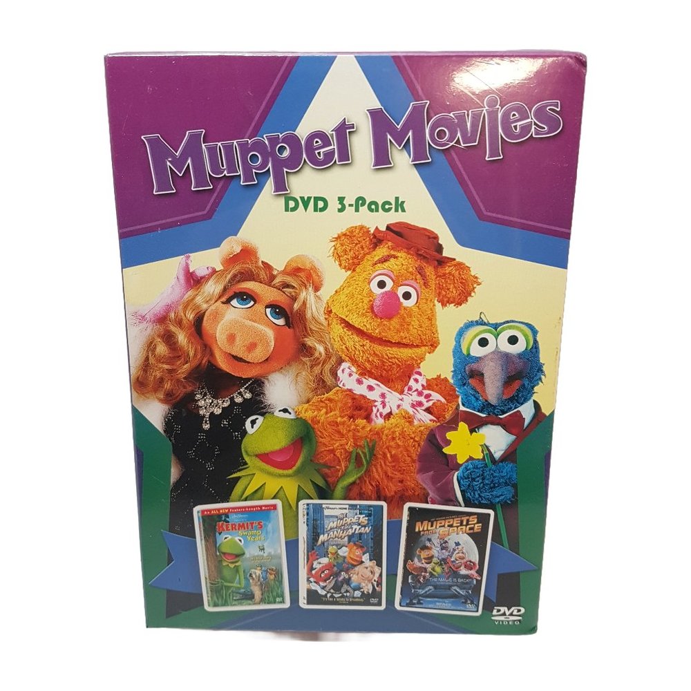 MUPPET MOVIES DVD 3 Pack Muppet Movie Collection Muppets DVD Set New/Sealed